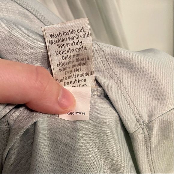 LC Lauren Conrad Runway Maxi Blue Teal Ombré Dress, Beaded Empire Waist, Wedding - Picture 8 of 10